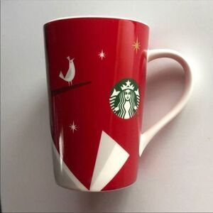 Starbucks Christmas Red & White Coffee Mug